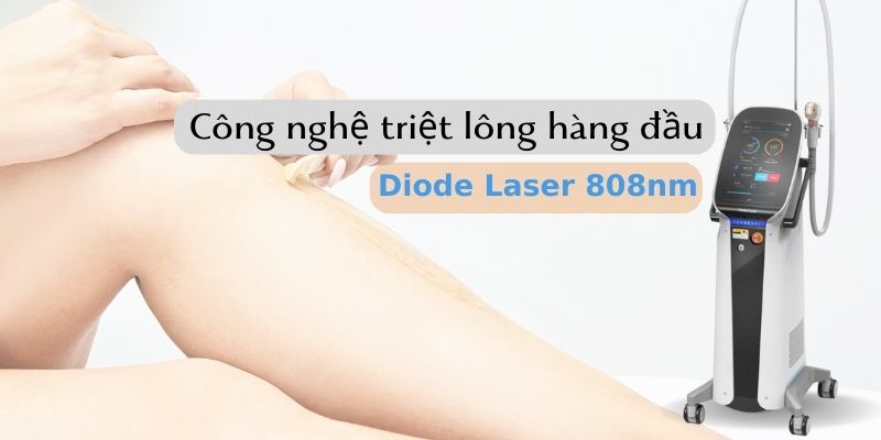 Máy Triệt Lông Diode Laser 808nm