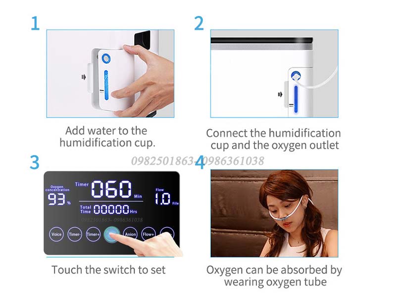 thông số máy tạo oxy